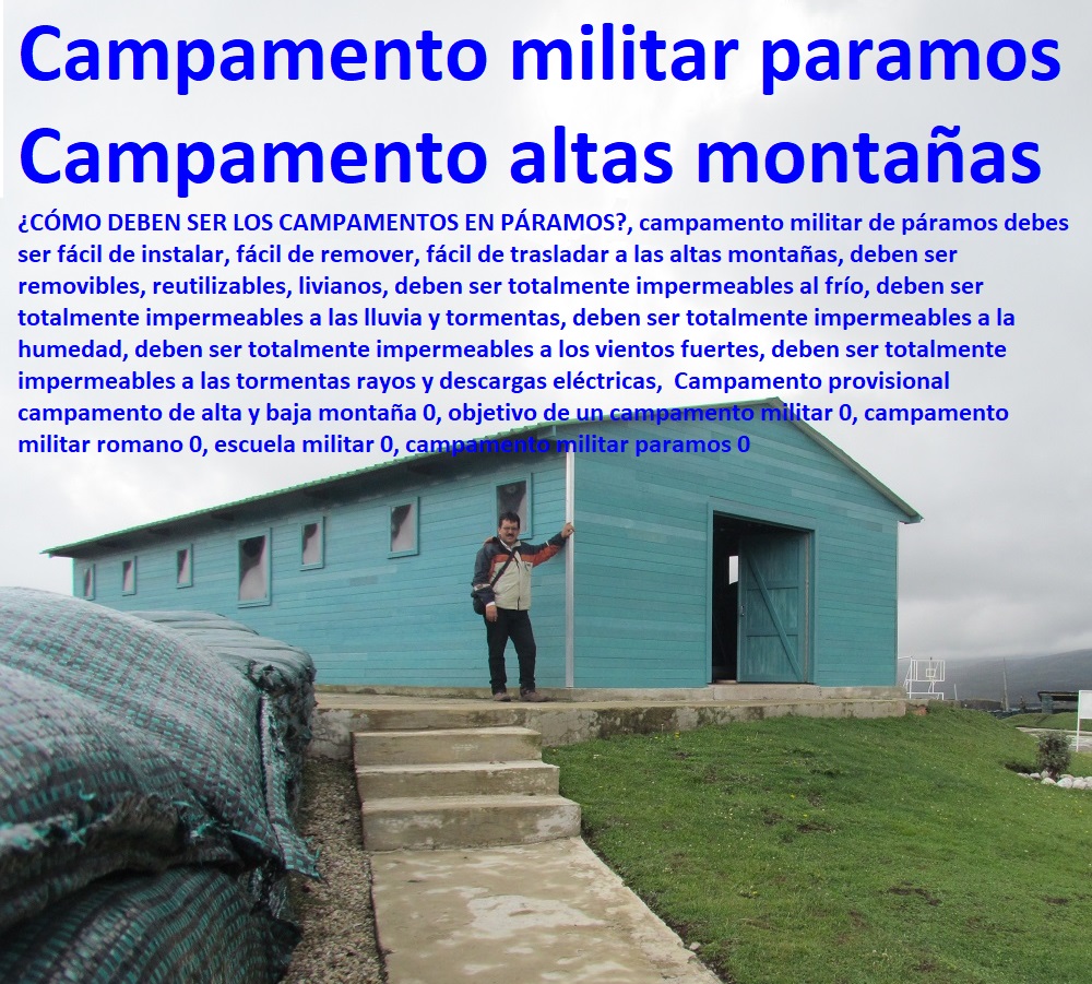 Campamentos alojamientos personal normas técnicas apropiadas protección al calor frío lluvia viento humedad 0 como se hace la Preparación de un Campamento 0 Baños Cocina Dormitorios Comedor Cómo armar un campamento con todo listo Campamentos alojamientos personal normas técnicas apropiadas protección al calor frío lluvia viento humedad 0 como se hace la Preparación de un Campamento 0 Baños Cocina Dormitorios Comedor Cómo armar un campamento con todo listo